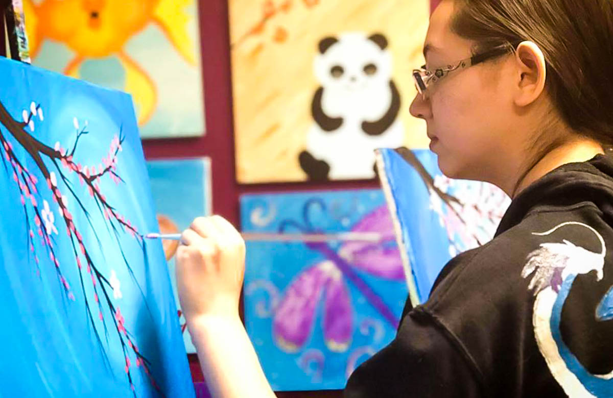2 Hour Painting Painting Classes Los Angeles CourseHorse Painting